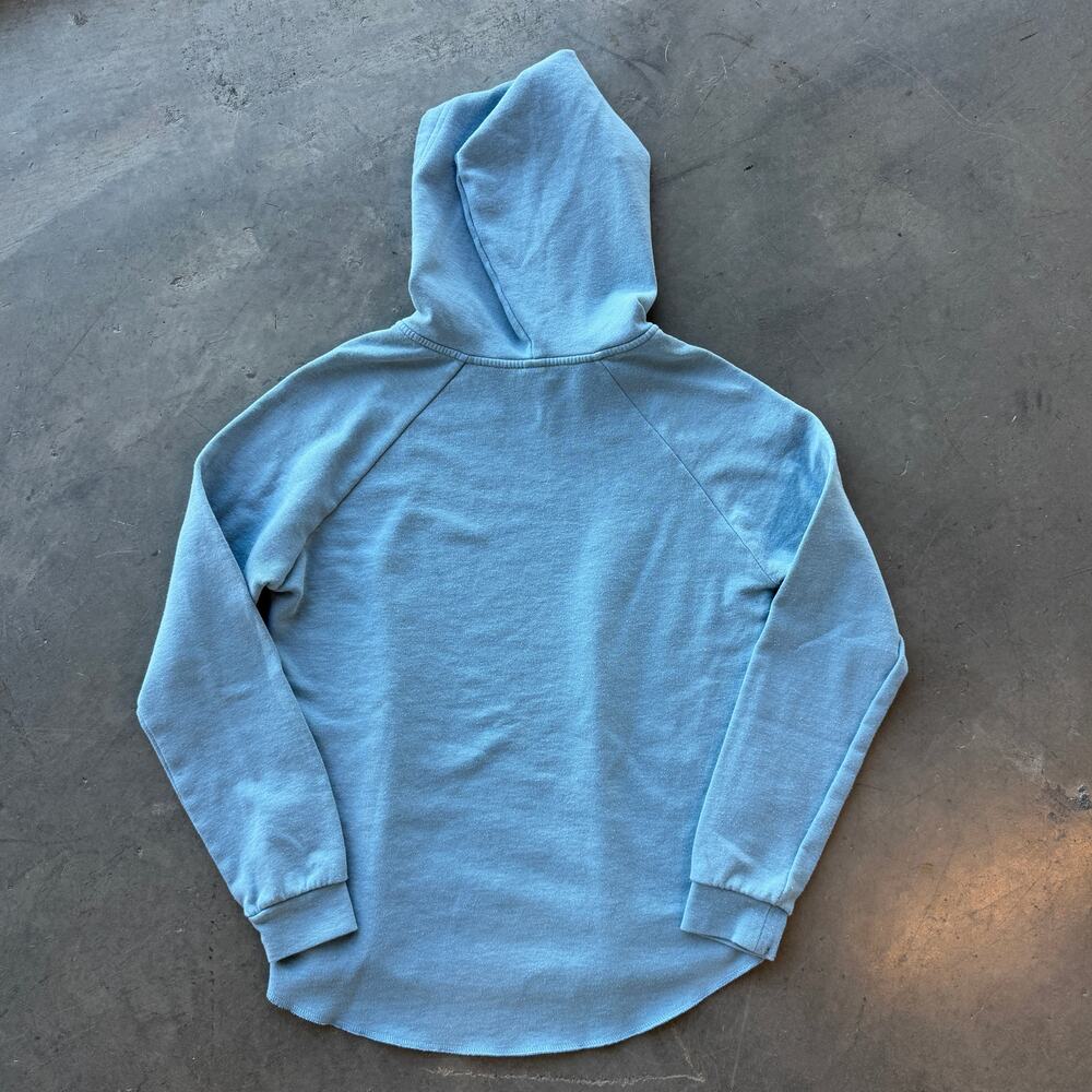 Vintage Y2k Hook Ups Blue Boobies Funny Hoodie Sweatshirt Longsleeve Small - Picture 2 of 5